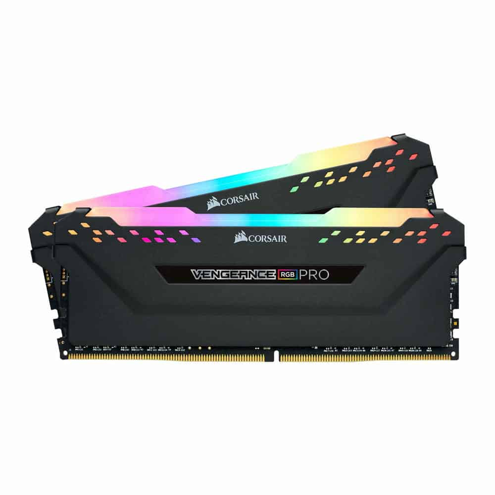 (image for) Corsair Vengeance RGB PRO Black 16GB 3000 MHz DDR4 Dual Channel Memory Kit